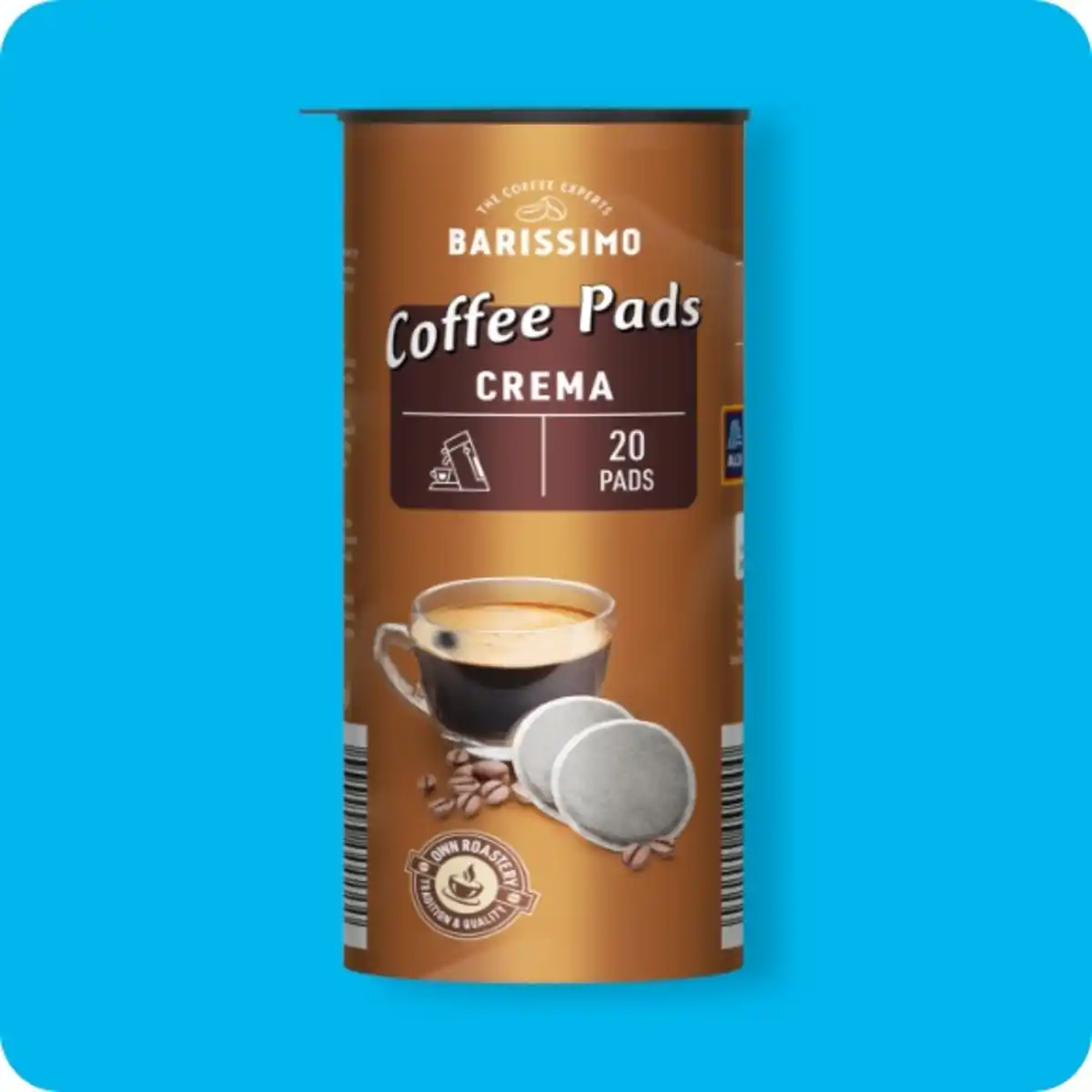 Bild 1 von BARISSIMO Kaffeepads, Verschiedene Sorten