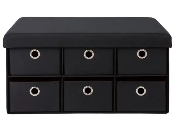 Bild 2 von LIVARNO home Sitztruhe faltbar, mit 6 Fächern