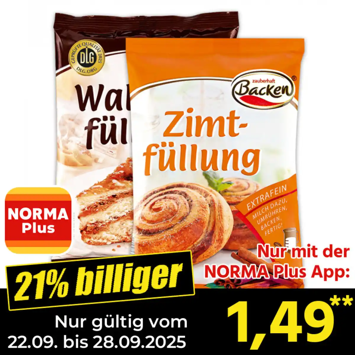 Bild 1 von Zauberhaft Backen Zimt-/ Walnussfüllung