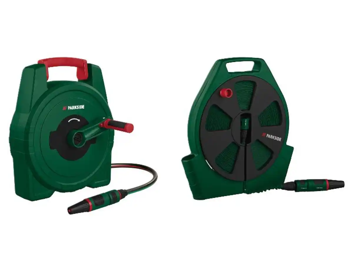 Bild 1 von PARKSIDE® Schlauchbox / Kassetten-Flachschlauch, mit Durchflussregelung