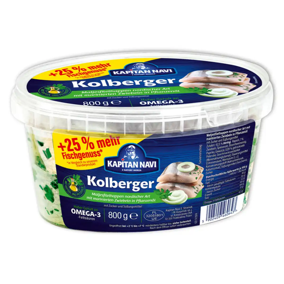 Bild 1 von Kapitan Navi Matjesfilethappen