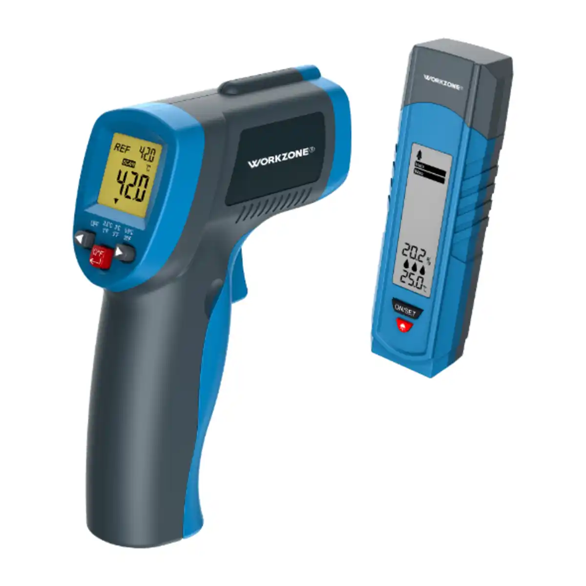 Bild 1 von WORKZONE Feuchtemessgerät / Infrarot-Thermometer