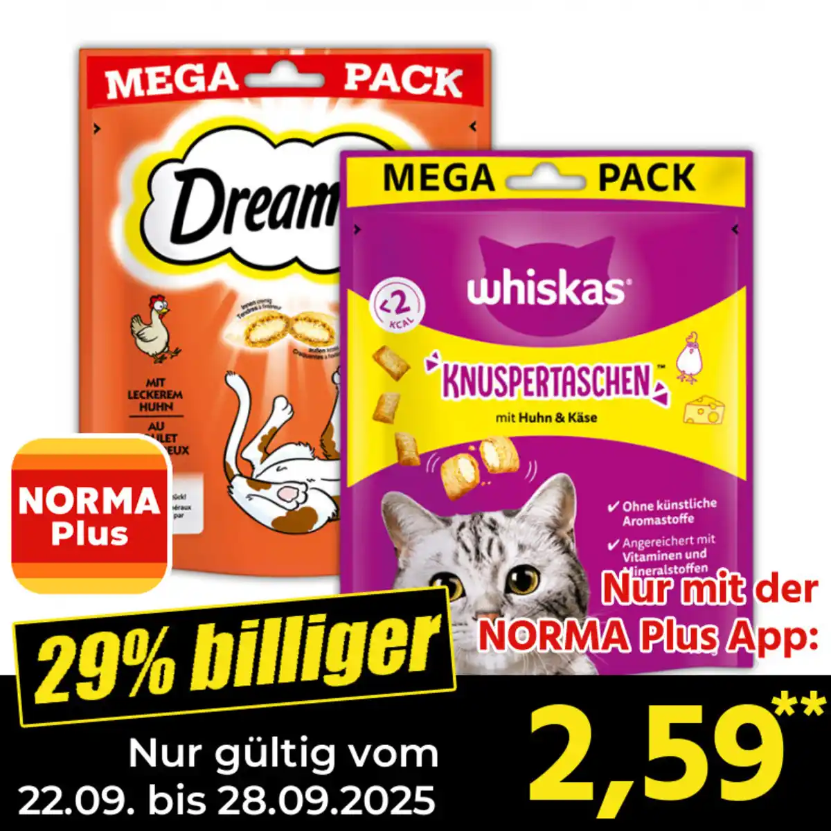 Bild 1 von Whiskas/Dreamies Snacks XXL
