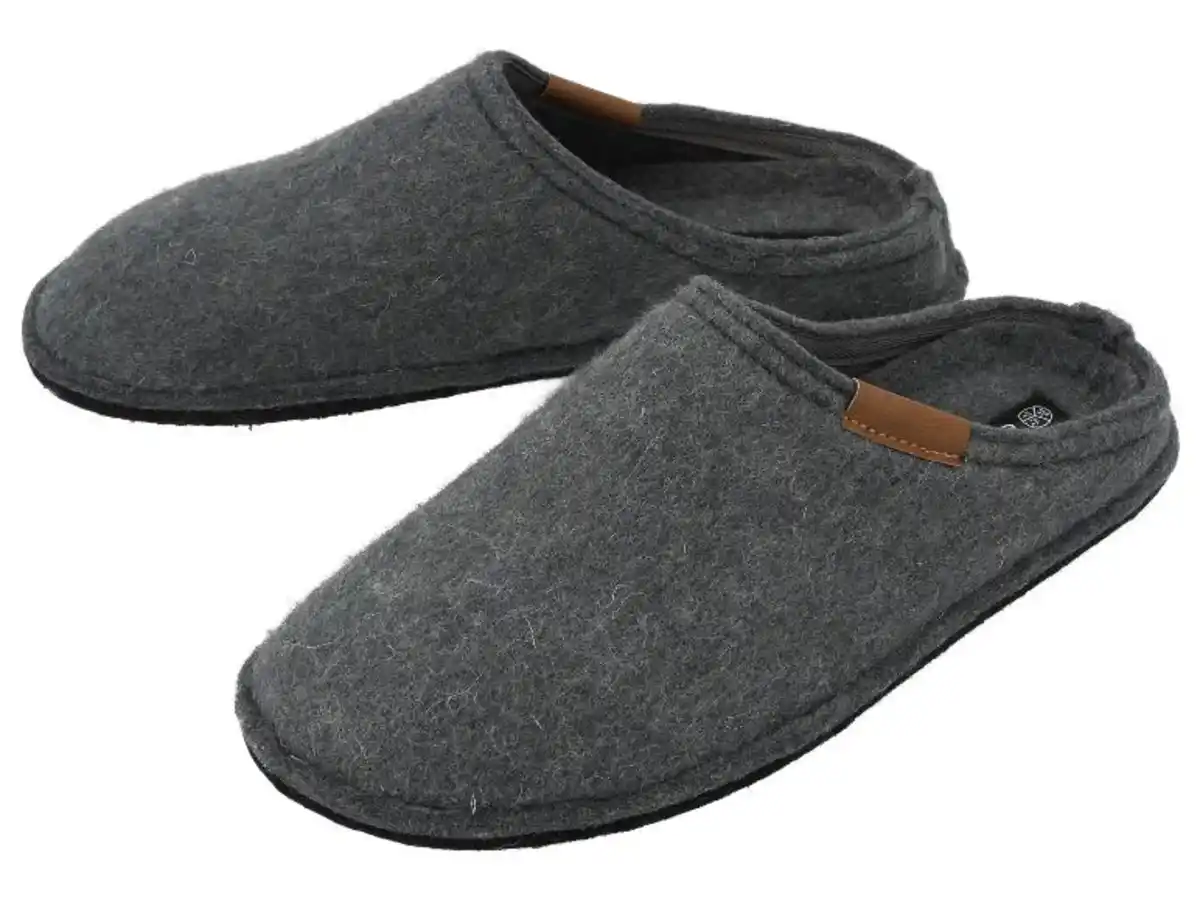 Bild 2 von esmara® Herren Filzhausschuhe, mit hohem Wollanteil