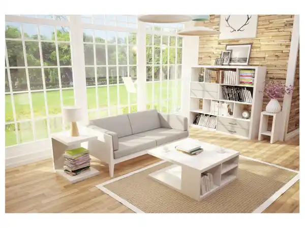 Bild 3 von Phoenix Beistelltisch »Solina«, in C-Form, Hochglanz