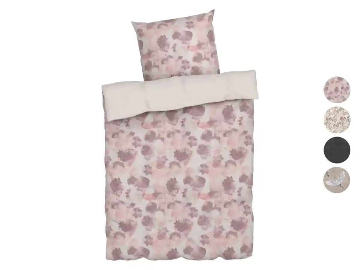 Bild 1 von LIVARNO home Satin-Wendebettwäsche