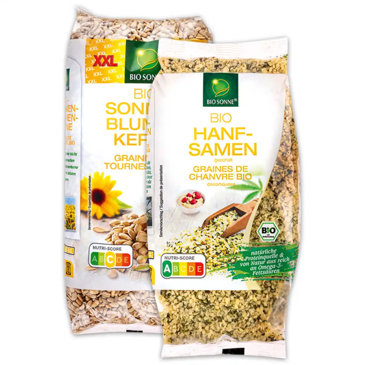 Bild 1 von Bio Sonne Bio-Sonnenblumenkerne XXL / Hanfsamen