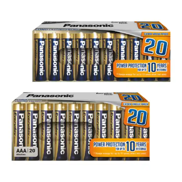 Bild 1 von PANASONIC Alkaline-Power-Batterien