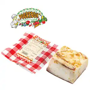 "POGREBOK" Gesalzener Schweinebauchspeck mit Knoblauch