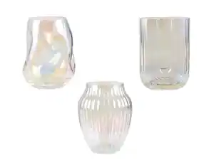 LIVARNO home Vase mit schillernder Oberfläche