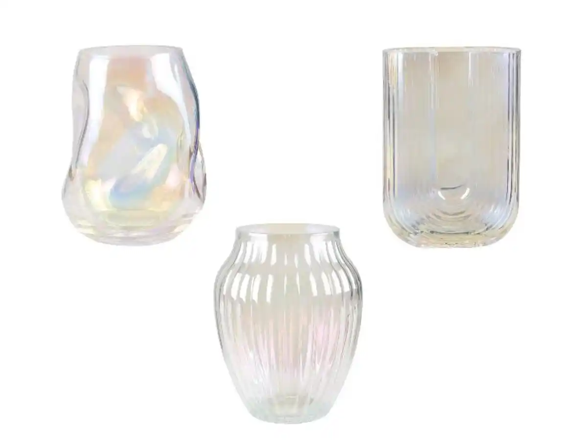 Bild 1 von LIVARNO home Vase mit schillernder Oberfläche