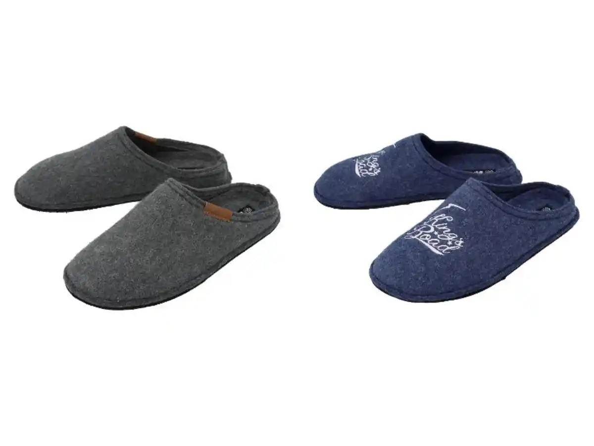 Bild 1 von esmara® Herren Filzhausschuhe, mit hohem Wollanteil