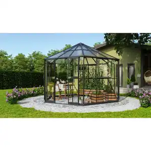 VITAVIA Gewächshaus »Pi 9000«, BxHxL: 336 x 283,7 x 383,3 cm