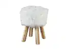 Bild 2 von LIVARNO home Fellhocker, aus Kunstfell