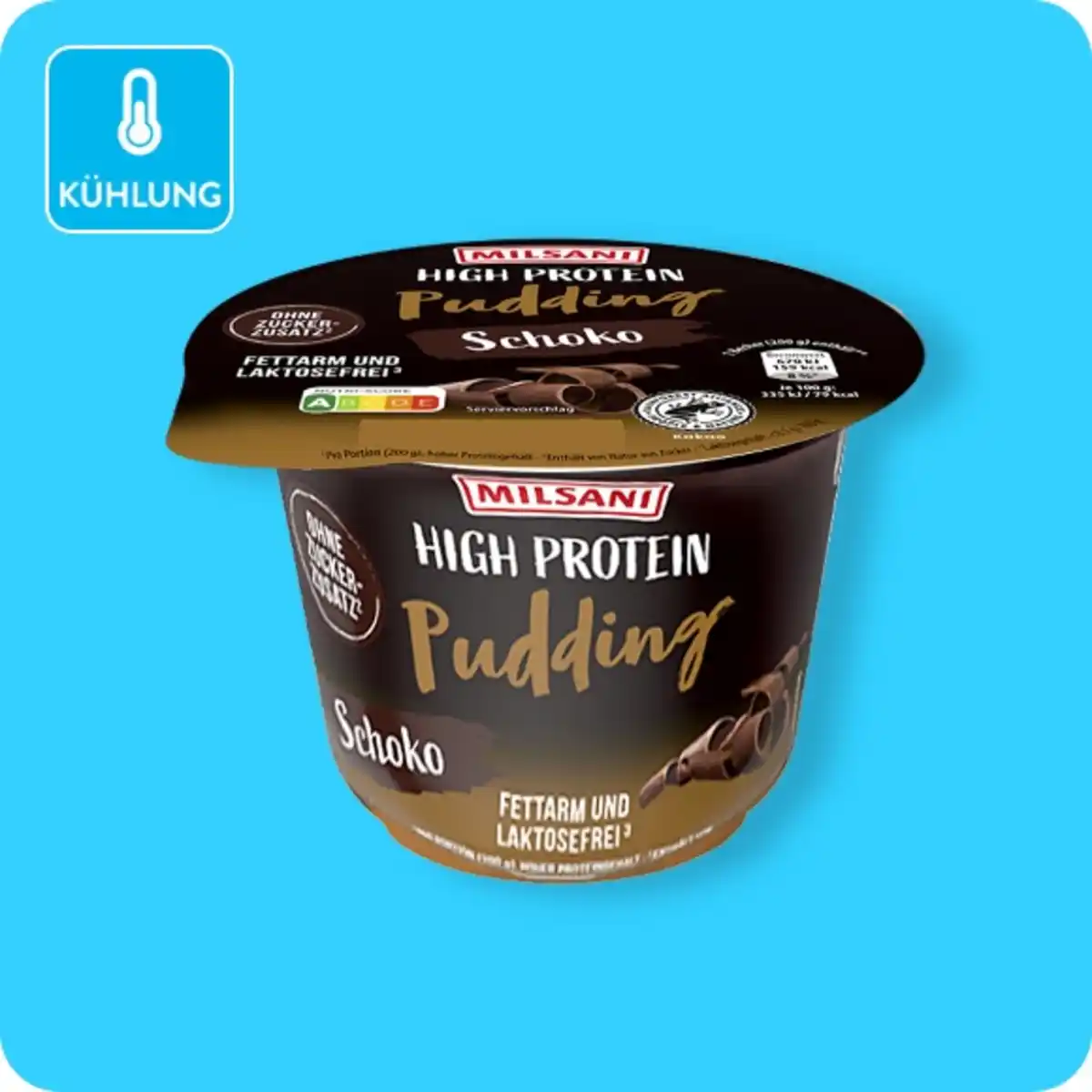 Bild 1 von MILSANI High-Protein-Pudding, Verschiedene Sorten