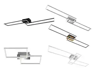 Briloner CCT LED Design Deckenleuchte, Lichttemperatur + Helligkeit regulierbar