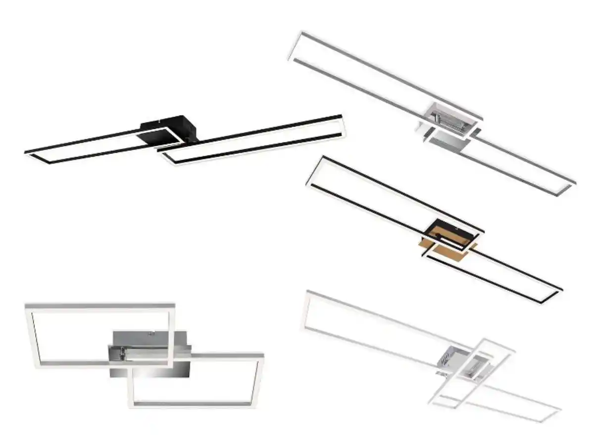 Bild 1 von Briloner CCT LED Design Deckenleuchte, Lichttemperatur + Helligkeit regulierbar