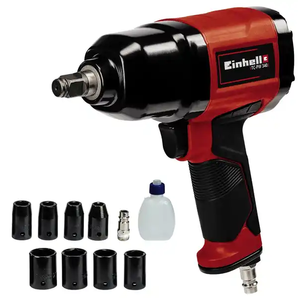 Bild 4 von EINHELL Druckluft-Schlagschrauber »TC-PW 340«, max. Drehmoment 340 Nm, rot