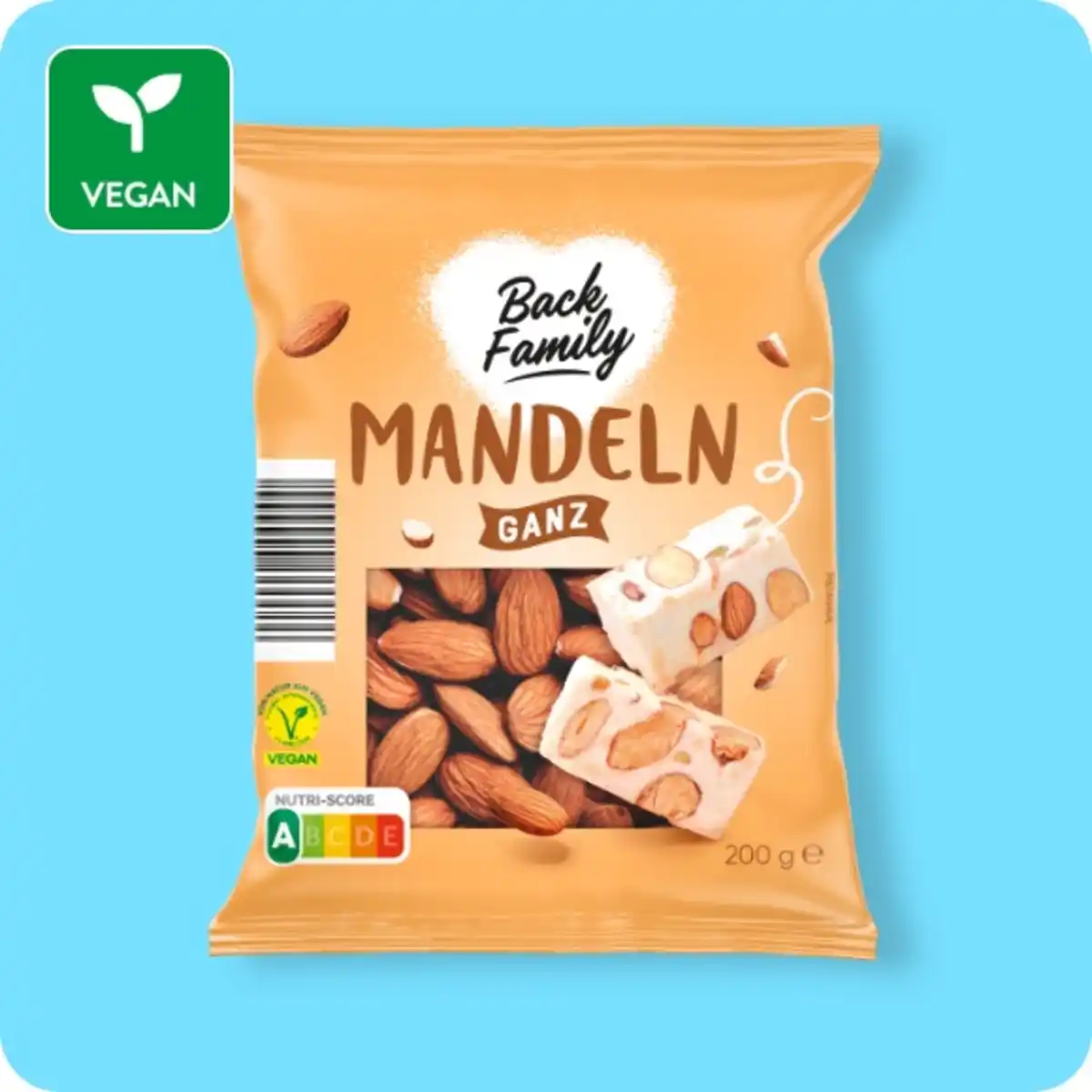 Bild 1 von BACK FAMILY Mandeln, Ganz
