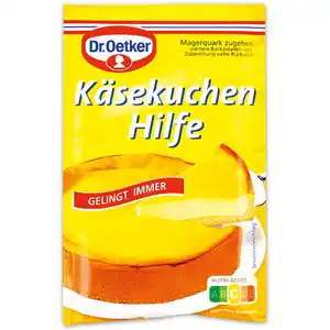 Dr. Oetker Käsekuchen Hilfe