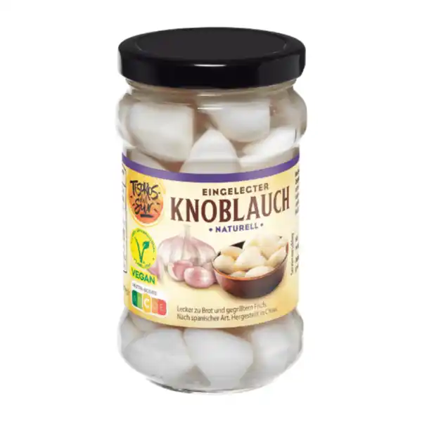 Bild 2 von TESOROS DEL SUR Eingelegter Knoblauch 314ml