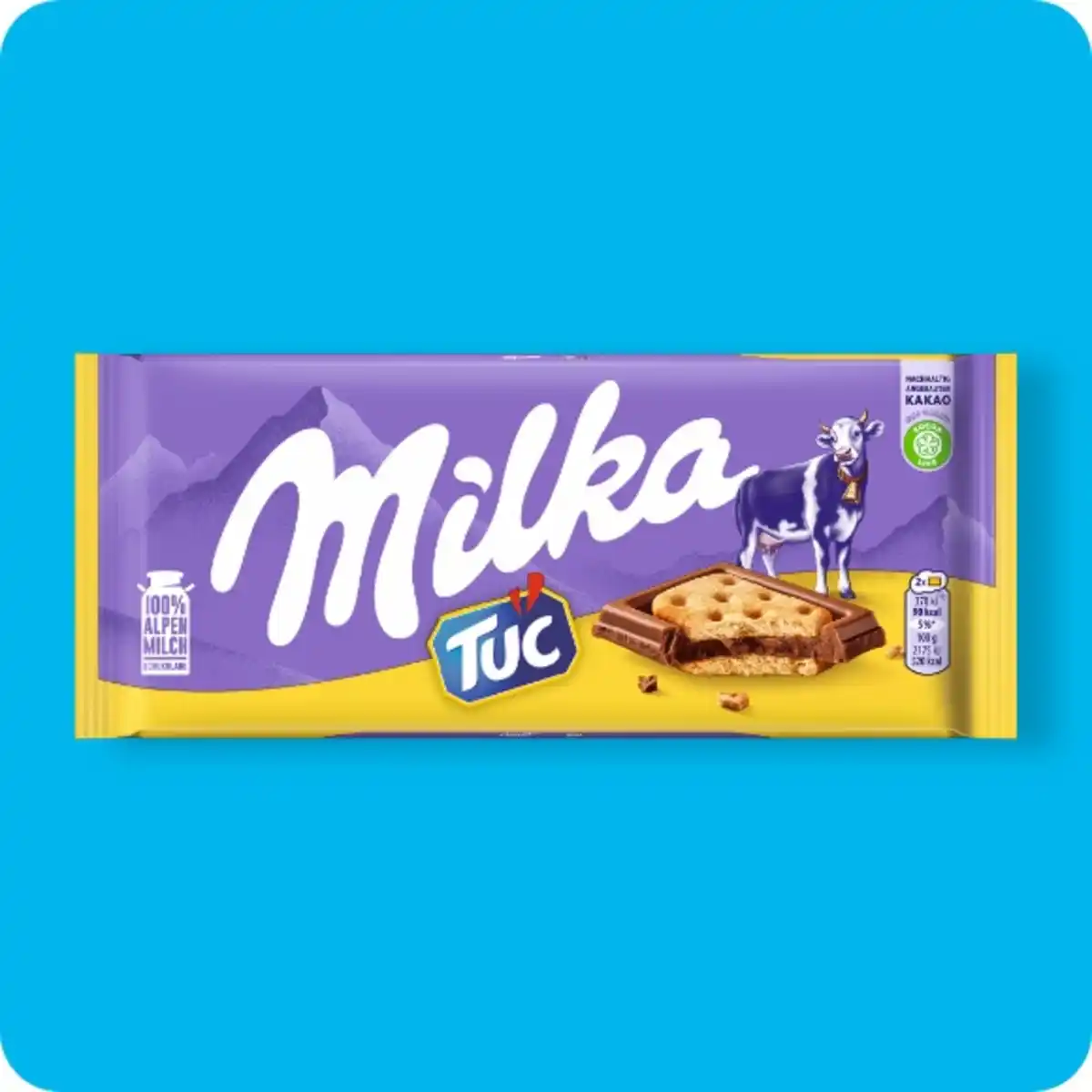 Bild 1 von MILKA Schokolade, Verschiedene Sorten