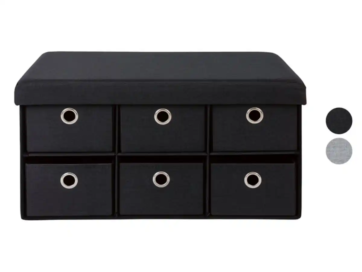 Bild 1 von LIVARNO home Sitztruhe faltbar, mit 6 Fächern