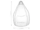 Bild 3 von SITTING POINT SITTING POINT Sitzsack »BeanBag Harlekin XL BRAVA«, 220 Liter Volumen, Polyester-Hülle