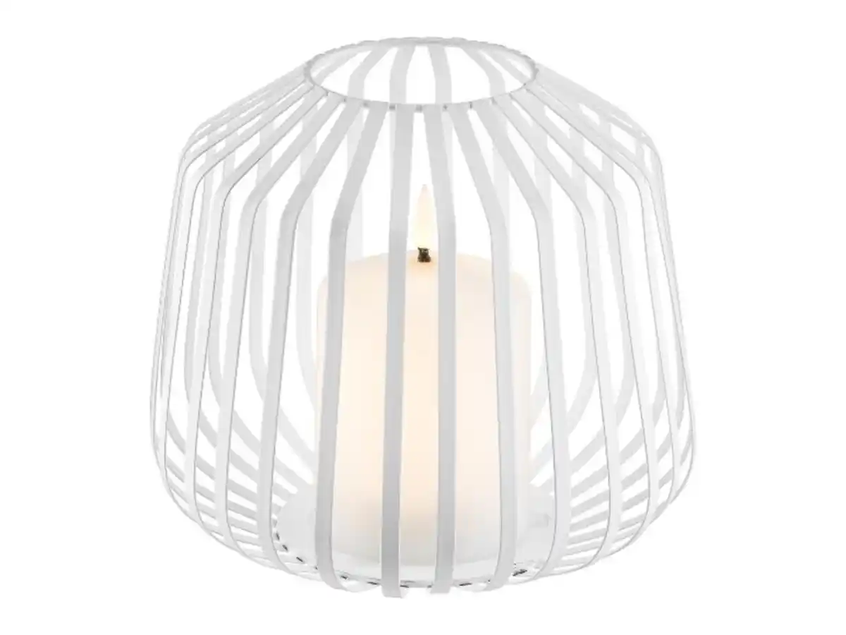 Bild 3 von LIVARNO home LED-Kerze im Metallkorb