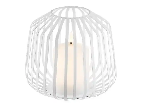 Bild 3 von LIVARNO home LED-Kerze im Metallkorb
