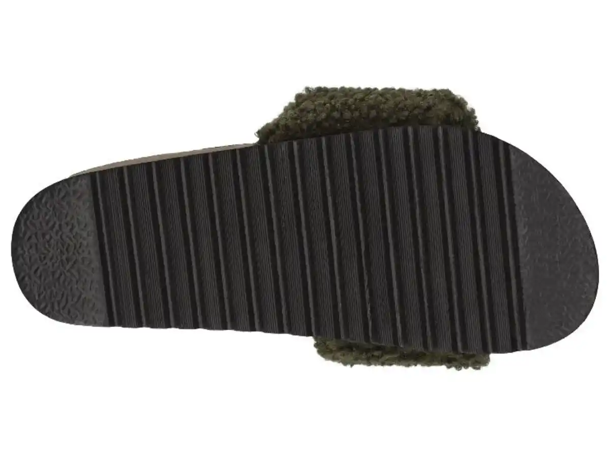 Bild 3 von esmara® Damen Plüschpantoletten, mit anatomisch geformtem Fußbett