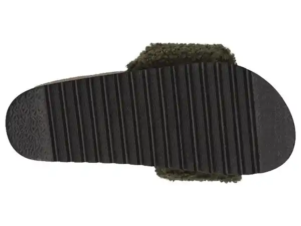 Bild 3 von esmara® Damen Plüschpantoletten, mit anatomisch geformtem Fußbett