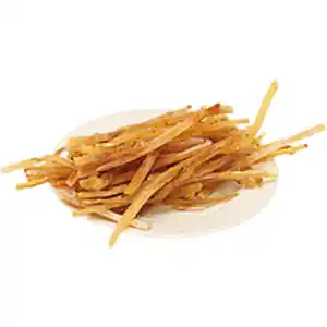"IKROFF" Snack aus Pazifischem Kabeljau in Streifen, getrock...