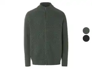 esmara Men Herren Strickjacke, mit Stehkragen