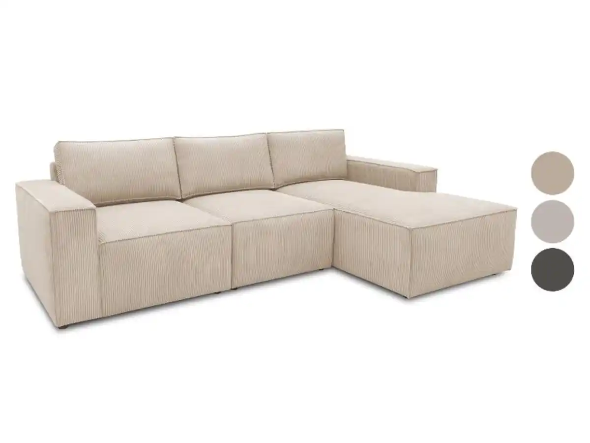 Bild 1 von Domo Cannes Longchair Ecksofa mit Longchair