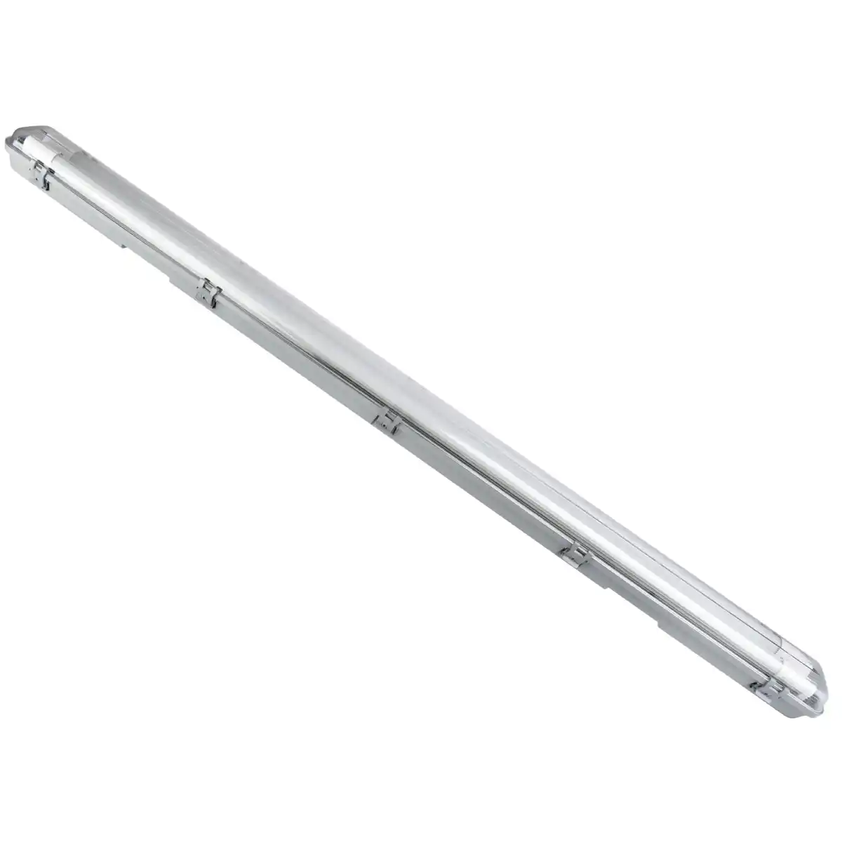 Bild 1 von DEAL Feuchtraumleuchte, 2-flg., 2 x 18 W, 2 x 1800 lm, 4000K, IP65, weiß/grau