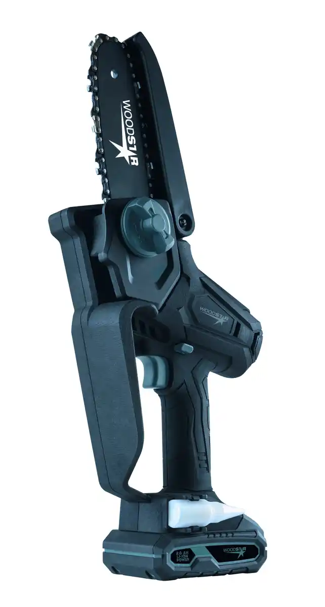 Bild 1 von Woodster Akku Einhandsäge C-ASA100-X 20 V Schwertlänge 50 cm Akku & Ladegerät