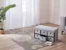 Bild 3 von LIVARNO home Sitztruhe faltbar, mit 6 Fächern
