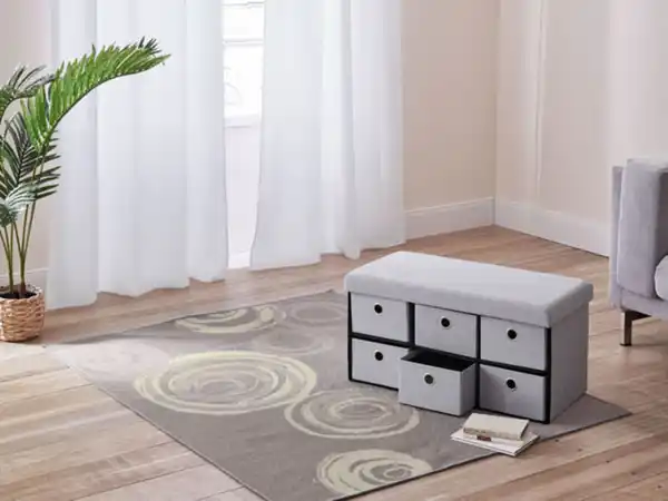 Bild 3 von LIVARNO home Sitztruhe faltbar, mit 6 Fächern