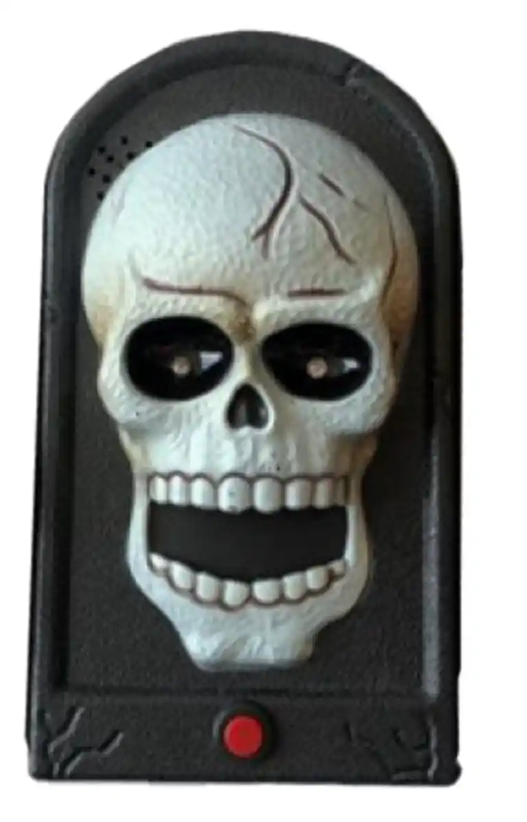 Bild 1 von Skelett Türklingel sprechend 3xAAA inkl.