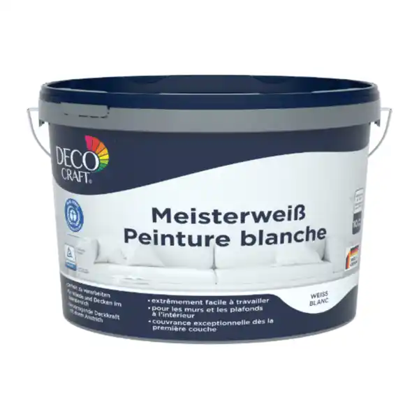 Bild 1 von DECO CRAFT Meisterweiß 10L