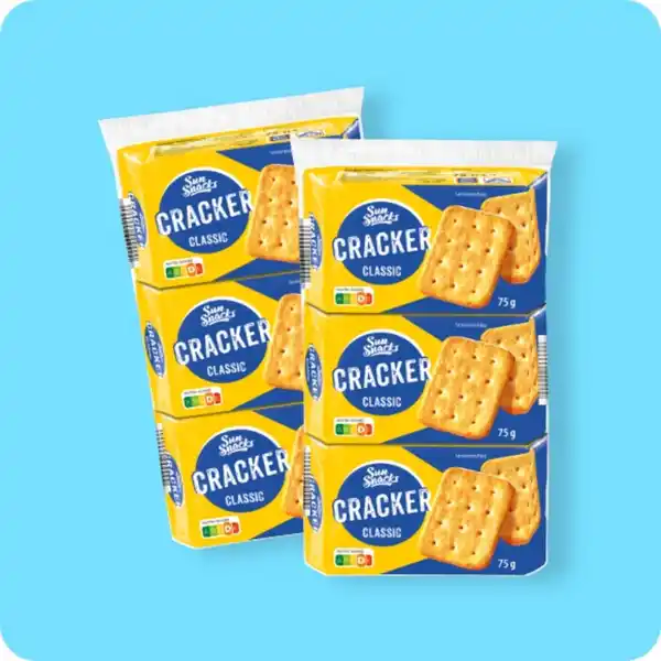 Bild 1 von SUNSNACKS Cracker, 2 für 1
