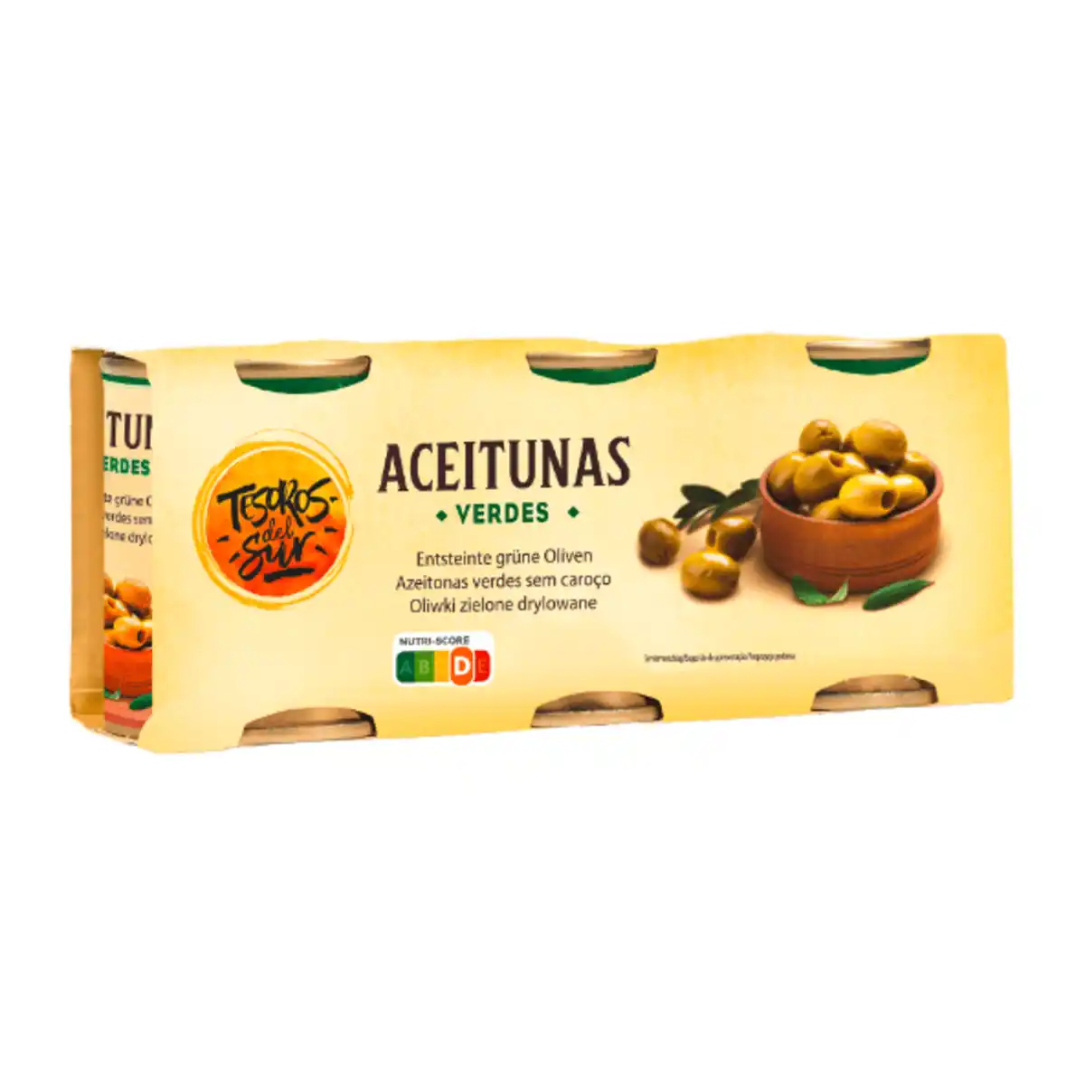 Bild 1 von TESOROS DEL SUR Grüne Oliven 125ml