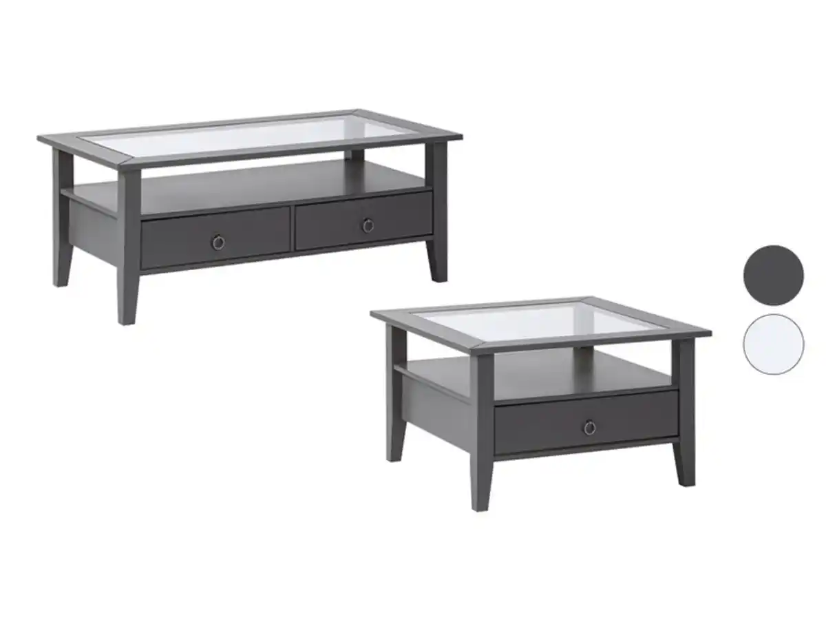 Bild 2 von Inter Link Couchtisch mit Sicherheitsglas und Schubladen