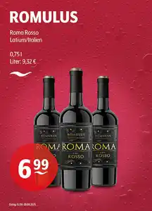 ROMULUS Roma Rosso Latium/Italien
