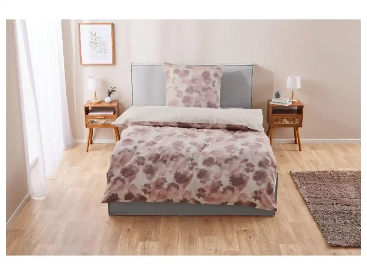 Bild 2 von LIVARNO home Satin-Wendebettwäsche