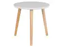 Bild 1 von LIVARNO home Beistelltisch, aus Massivholz, Ø40cm