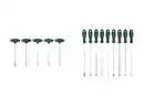 Bild 1 von PARKSIDE® Steckschlüssel-Set mit T-Griff / Schraubendreher-Satz lang