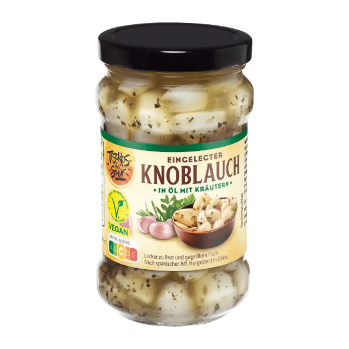 Bild 3 von TESOROS DEL SUR Eingelegter Knoblauch 314ml