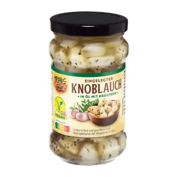 Bild 3 von TESOROS DEL SUR Eingelegter Knoblauch 314ml